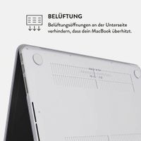 Burga Hardshell Hülle Apple MacBook Air 13 Zoll (2022 / 2024 M3 / 2025 M4 / 2026 M5) - Strawberry Jam