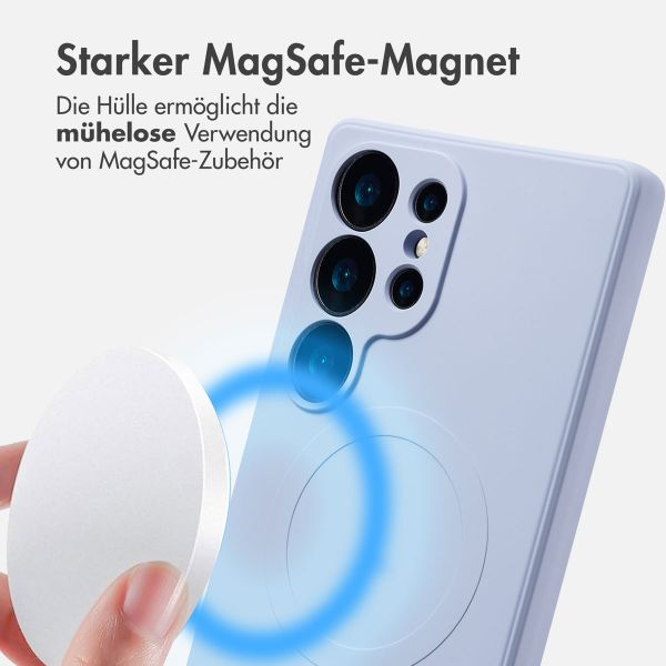 imoshion Color Back Cover mit MagSafe für das Samsung Galaxy S25 Ultra - Lila