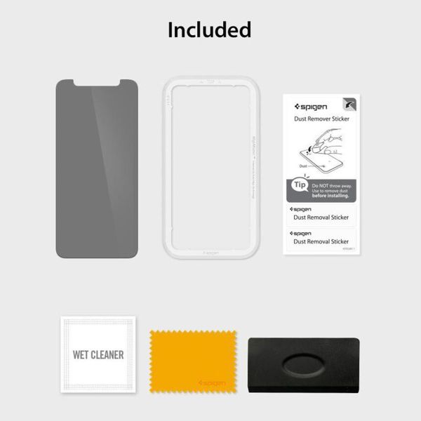 Spigen GLAStR Fit Displayschutzfolie 2er-Pack + Applicator Apple iPhone 11