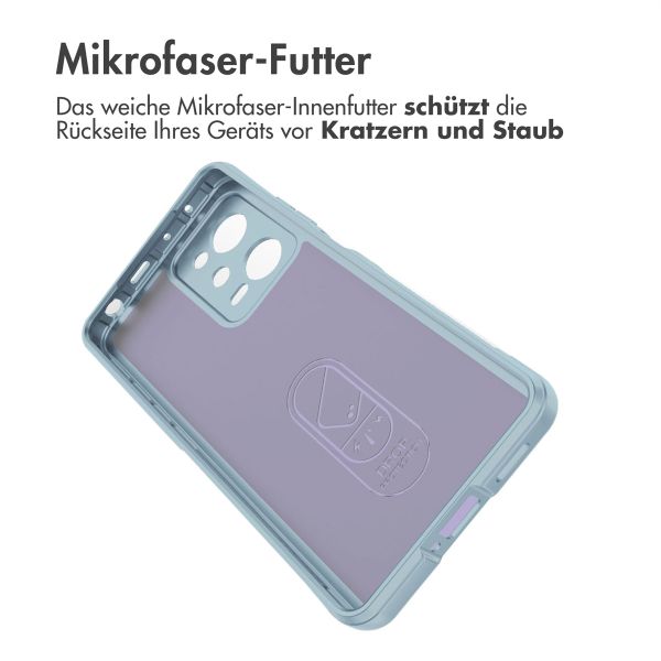 imoshion EasyGrip Backcover für das Xiaomi Redmi Note 12 Pro - Hellblau