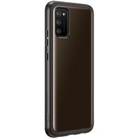 Samsung Original Silicone Clear Cover Galaxy A02s - Schwarz