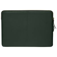 dbramante1928 ﻿Paris+ Sleeve - Laptop Hülle 13 Zoll - Laptop Sleeve - Echtes Leder - MacBook Pro / Air 13 Zoll - Evergreen