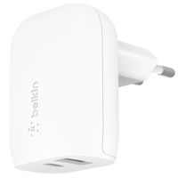 Belkin ﻿Boost↑Charge™ Dual USB -C (25 W) und USB-A (12 W) Wall Charger - 37 W - Weiß