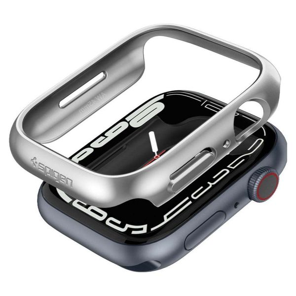 Spigen Thin Fit™ Case für die Apple Watch Series 7 / 8 / 9 - 45 mm - Graphite