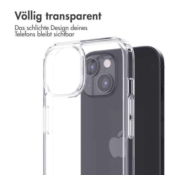 imoshion Back Cover mit Ständer Apple iPhone 15 - Transparent