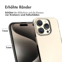 Accezz TPU Clear Backcover für das iPhone 15 Pro - Transparent