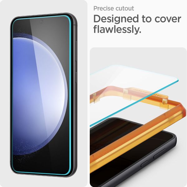 Spigen AlignMaster Full Cover Screen Protector 2-Pack für das Samsung Galaxy S23 FE