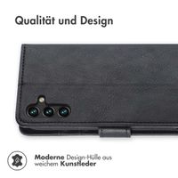 imoshion Luxuriöse Klapphülle Samsung Galaxy A13 (5G) / A04s - Schwarz