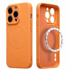 imoshion Color Back Cover mit MagSafe Apple iPhone 15 Pro Max - Neon Orange