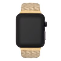 imoshion Magnetisches Milanaise Armband für Apple Watch | 44/45/46/49 mm - Gold