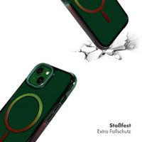 Selencia Gradient MagSafe Back Cover Apple iPhone 13 - Grün / Braun