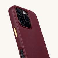 Selencia Rivièra Backcover mit MagSafe mit abnehmbaren Haken Apple iPhone 16 Pro Max - Bold Burgundy