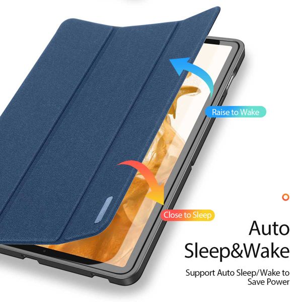 Dux Ducis Domo Klapphülle für das Samsung Galaxy Tab S8 / S7 - Blau