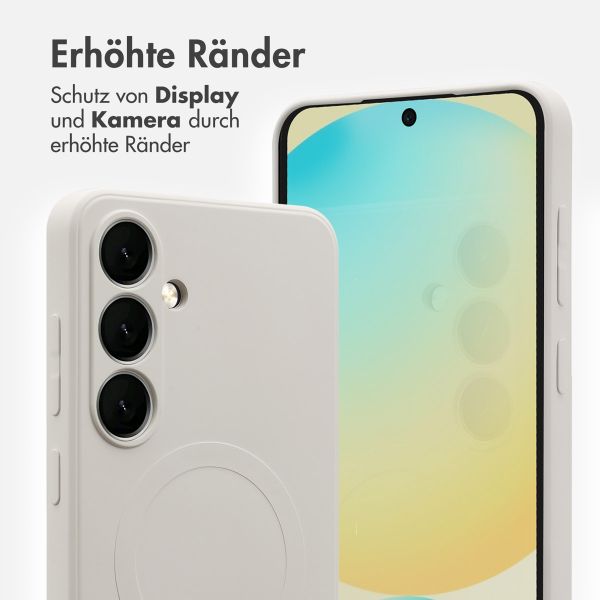 imoshion Color Back Cover mit MagSafe Samsung Galaxy S24 FE - Beige