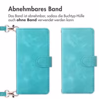 imoshion Klapphülle mit Kordel Apple iPhone 17 - Türkis