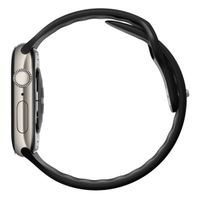 Nomad Tempo Silikonarmband für das  Apple Watch Series 1 - 11 / SE / Ultra (44/45/46/49 mm) - Wide fit - Black