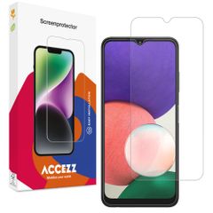 Accezz Screen Protector aus gehärtetem Glas Samsung Galaxy A22 (5G)