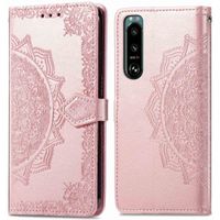 imoshion Mandala Klapphülle für das Sony Xperia 5 IV - Rose Gold