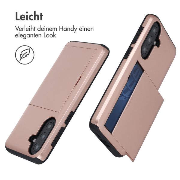 imoshion Backcover mit Kartenfach Samsung Galaxy A57 (5G) - Rose Gold