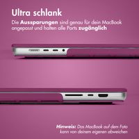 imoshion Hard Cover für das MacBook Pro 14 Zoll (2021 / 2023 M3 chip / 2024 M4 chip) - A2442 / A2779 / A2918 / A3112 / A3185 / A3401 - Bordeaux