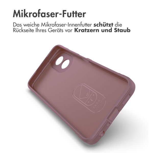 imoshion EasyGrip Back Cover für das Oppo A18 / Oppo A38 - Violett