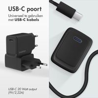 imoshion 20 Watt Ladegerät | USB-C - Schwarz