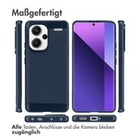 imoshion Brushed Back Cover Xiaomi Redmi Note 13 Pro Plus (5G) - Dunkelblau