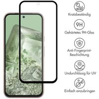 Accezz Full Cover Screen Protector aus gehärtetem Glas für das Google Pixel 8a - Transparent