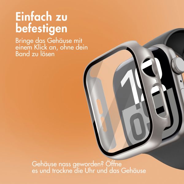 imoshion Full Cover Hard Case für Apple Watch Series 10 - 46 mm - Titan