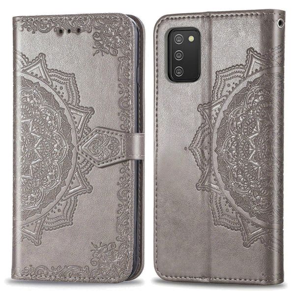 imoshion Mandala Klapphülle Samsung Galaxy A03s - Grau