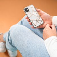 imoshion Design Hülle für das Samsung Galaxy S10 - White Graphic