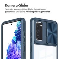 imoshion Back Cover mit Kameraschieber für das Samsung Galaxy S20 FE - Dunkelblau