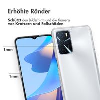 Accezz TPU Clear Cover Transparent für das Oppo A16(s) / A54s