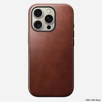 Nomad Modern Horween Leather Case für das iPhone 16 Pro - Olde Dublin