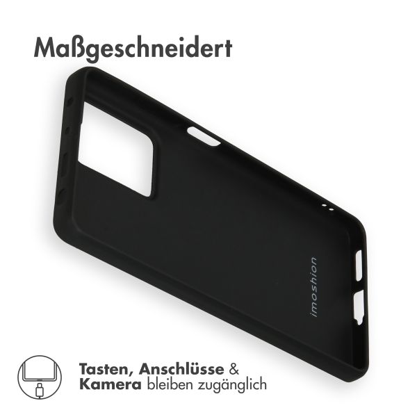 imoshion TPU Color Cover Xiaomi Redmi Note 12 Pro Plus - Schwarz