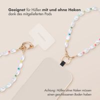 imoshion Farbige Handyketten Set mit Perlen – Hellblau