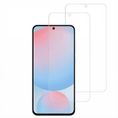 Accezz Displayschutz 2er-pack aus gehärtetem Glas Samsung Galaxy S25 FE