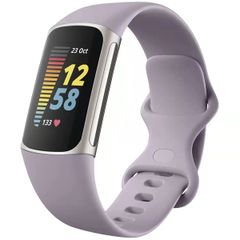 imoshion Silikonband für das  Fitbit Charge 5 / 6 - S - Lavendel