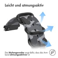 imoshion Nylonarmband - 22-mm-Universalanschluss - Dunkelgrau