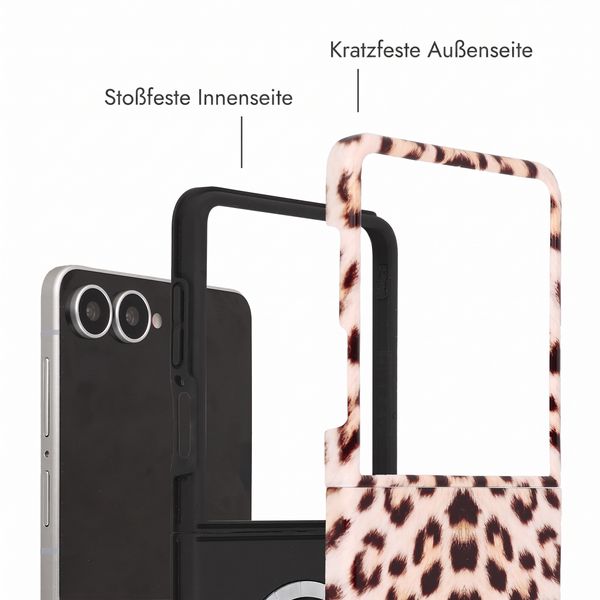 Selencia Vivid Rückabdeckung mit MagSafe Samsung Galaxy Z Flip 8 - Wild Leo