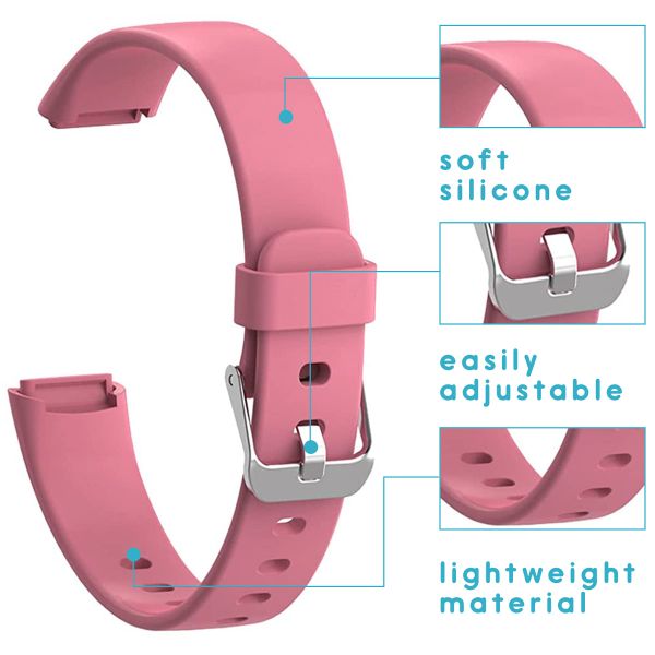 imoshion Silikonband für das  Fitbit Luxe - Rosa