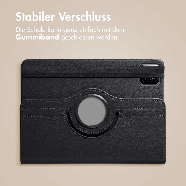 imoshion 360° drehbare Klapphülle Xiaomi Pad 7 / 7 Pro - Schwarz