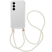 imoshion Handykette mit Perlen + Handgelenkschlaufe Samsung Galaxy S24 Plus - Transparent