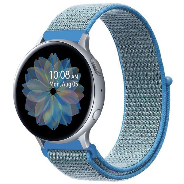 imoshion Nylon-Armband Galaxy Watch 40/42mm / Active 2 42/44mm - Blau