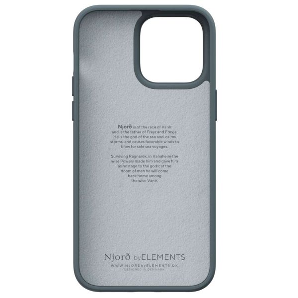 Njorð Collections Fabric Case für das Apple iPhone 14 Pro Max - Dark Grey