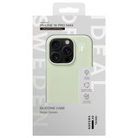 iDeal of Sweden Silikonhülle mit MagSafe Apple iPhone 16 Pro Max - Sage Green