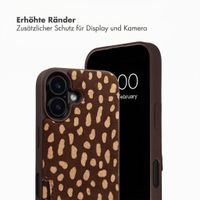 Selencia Nova Echtleder Backcover mit Kartenhalter Apple iPhone 17 - Fawn Chic
