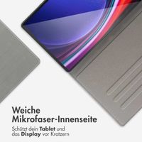 Accezz Classic Tablet Case für das Samsung Galaxy Tab S10 Ultra / Tab S9 Ultra - Grün