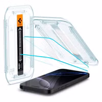 Spigen GLAStR Fit Displayschutzfolie + Applicator 2-pack für das Apple iPhone 16 Pro