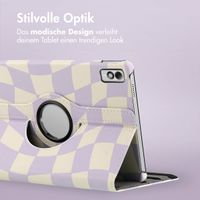 imoshion 360° drehbare Design Klapphülle Lenovo Tab M10 5G - Dancing Cubes